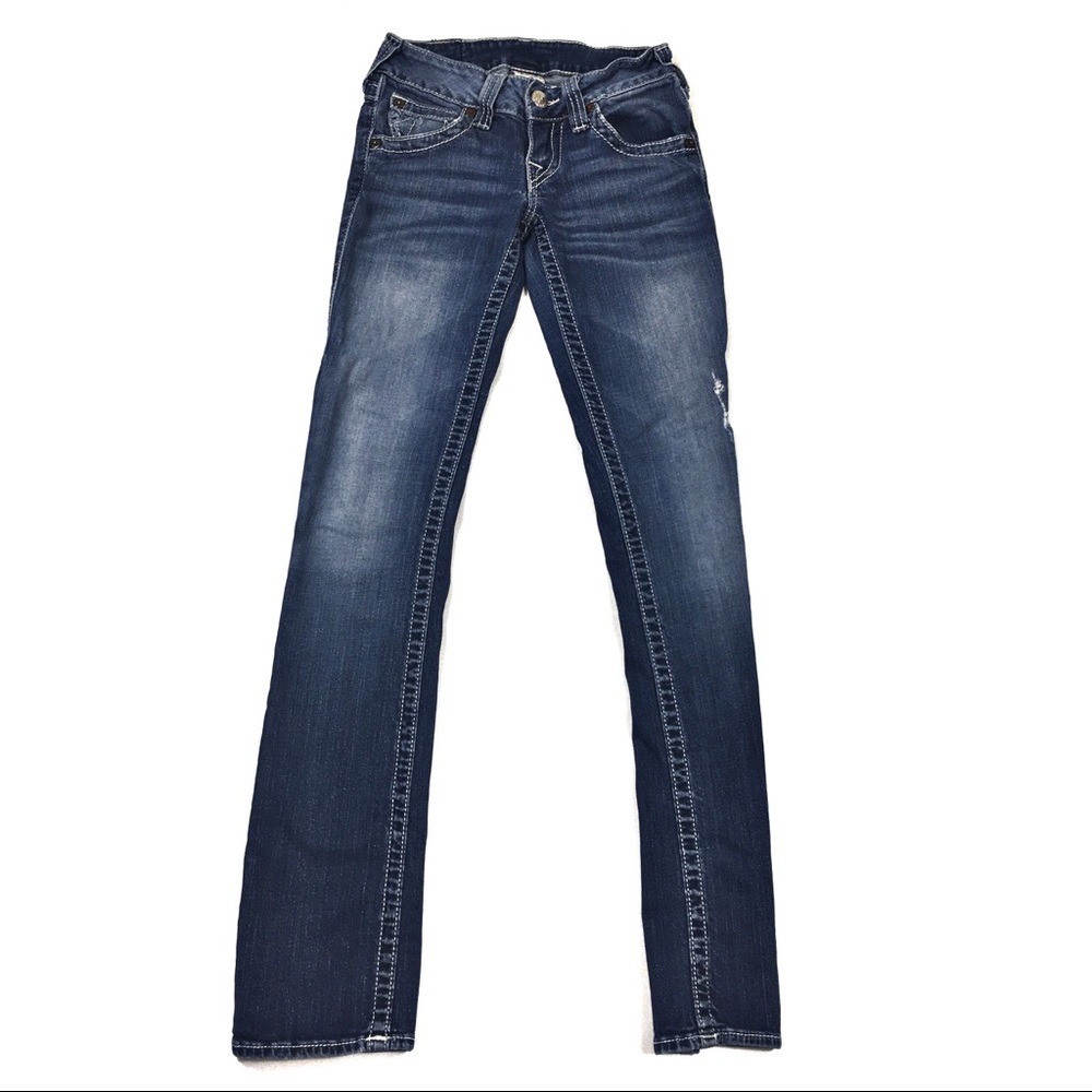 True Religion Straight Jeans Size 25.I outgrew before I wore them more than once